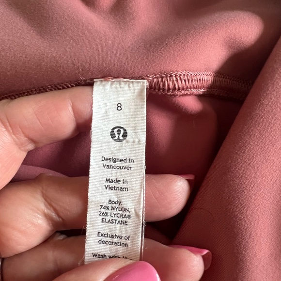 Lululemon InStill HR Tight 25” Brier Rose - Picture 4 of 5